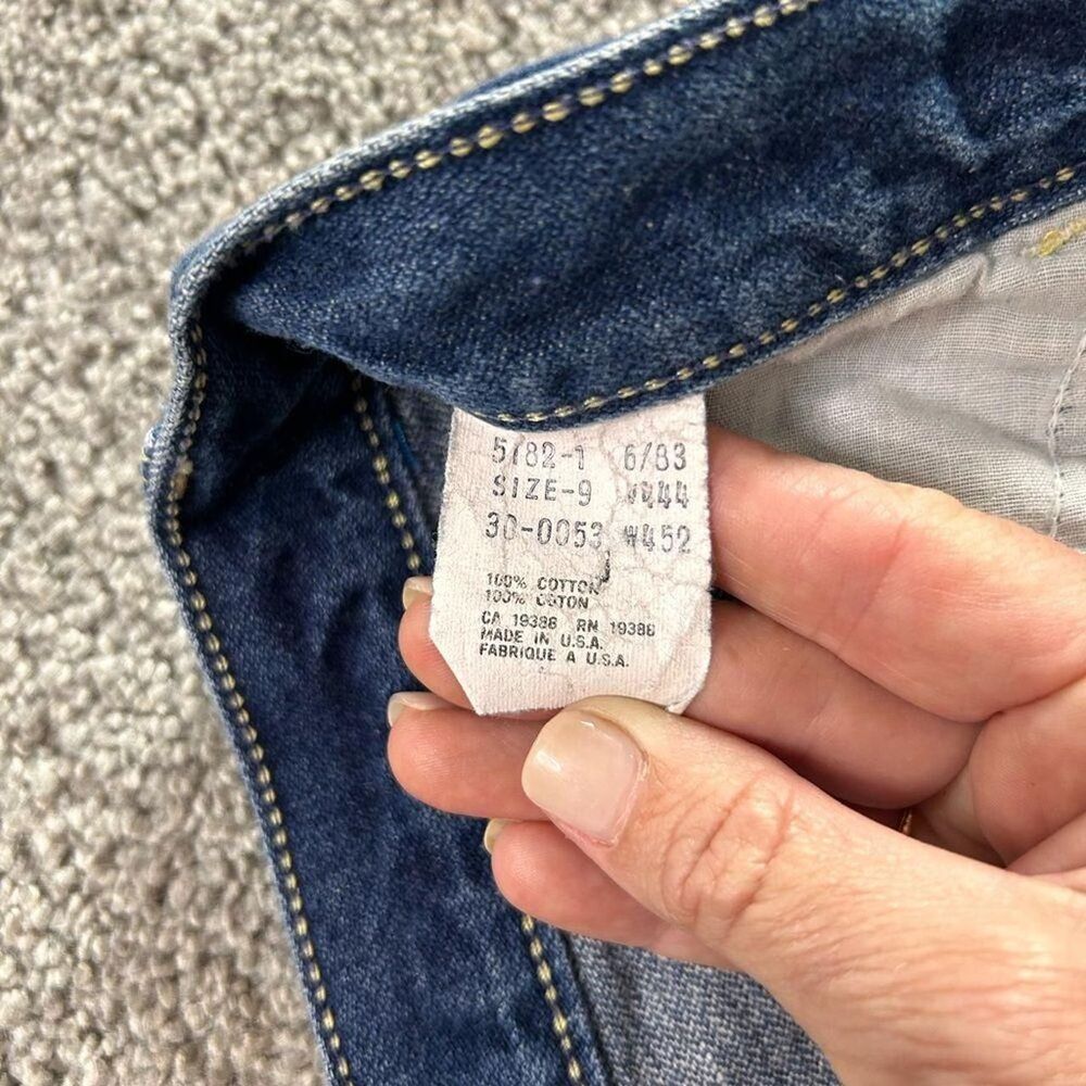 Vintage 80’s Brittania Pentimento High-Waist Jeans size 9 - Picture 5 of 8